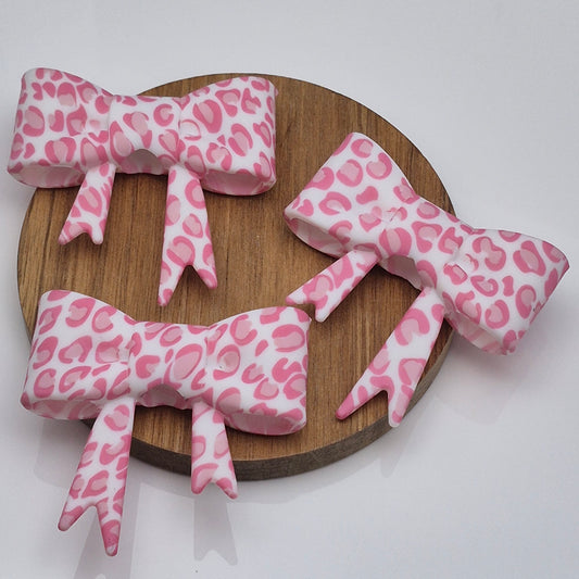 Pink Chic Glam Bow Bead