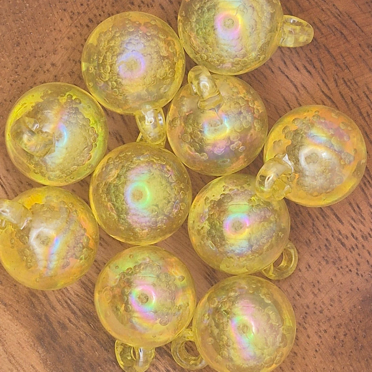 Lemonade Fizz Acrylic Bauble Beads