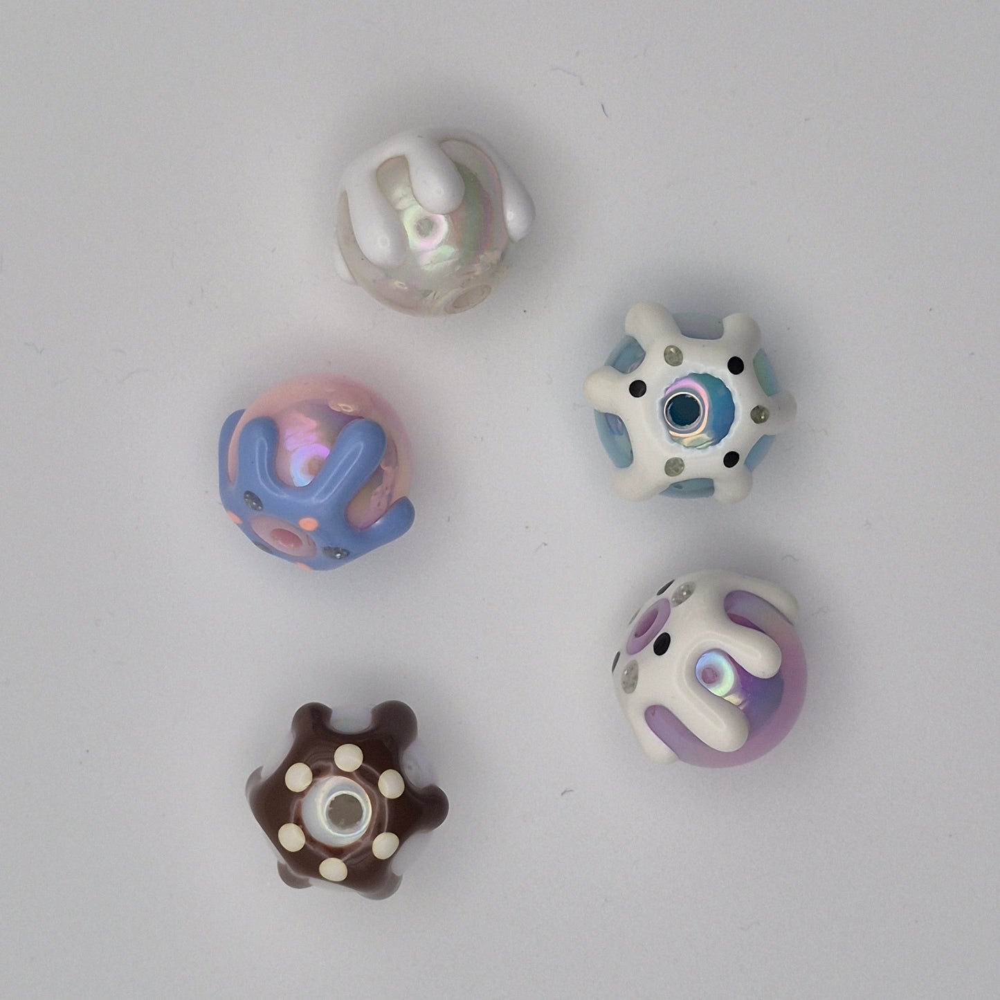 Candy Frosting 15mm ACRYLIC Bead