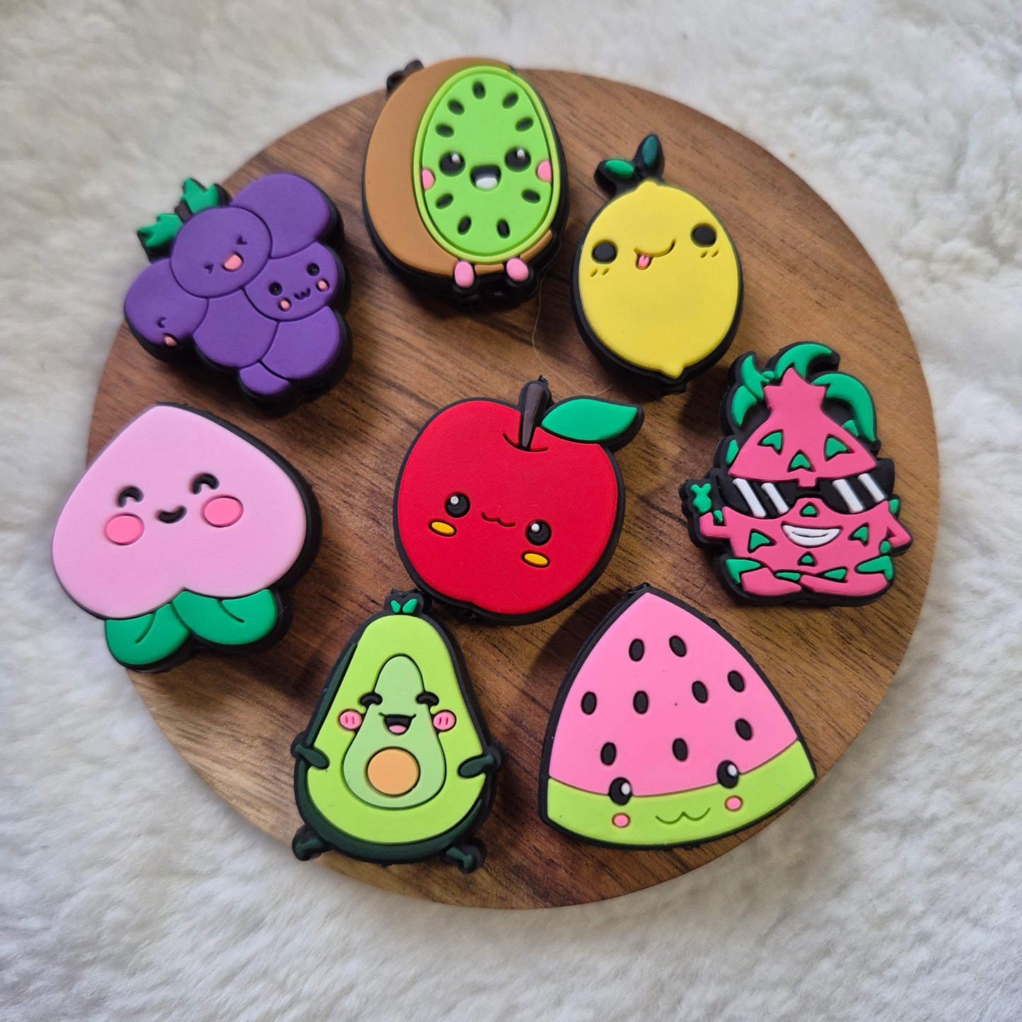 Fun Fruit Faces - Focal