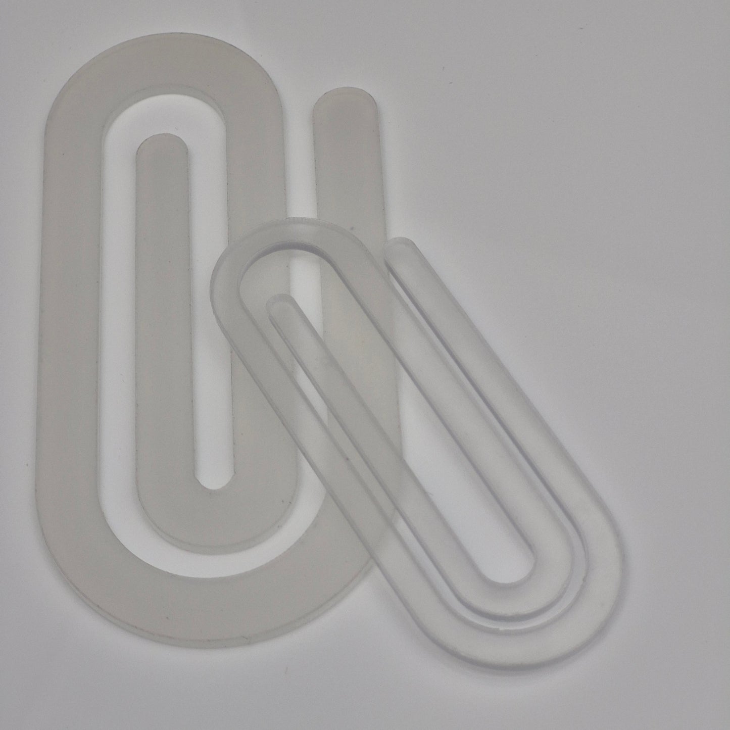 Paper Clip Acrylic Bookmark Blank NOT SUBLIMATION!