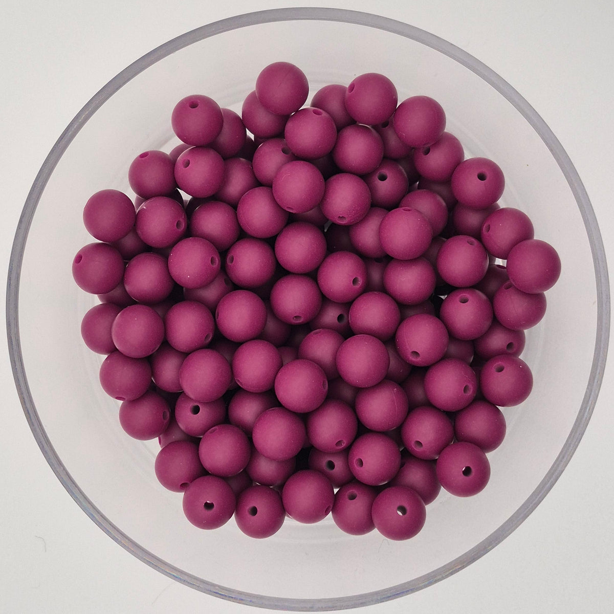 Napa 9mm Solid Silicone Beads