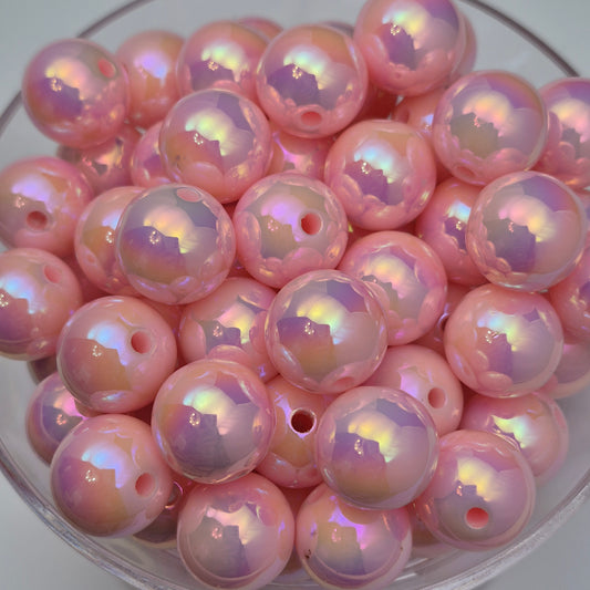 Sweet Candy Opal 15mm Solid ACRYLIC Beads