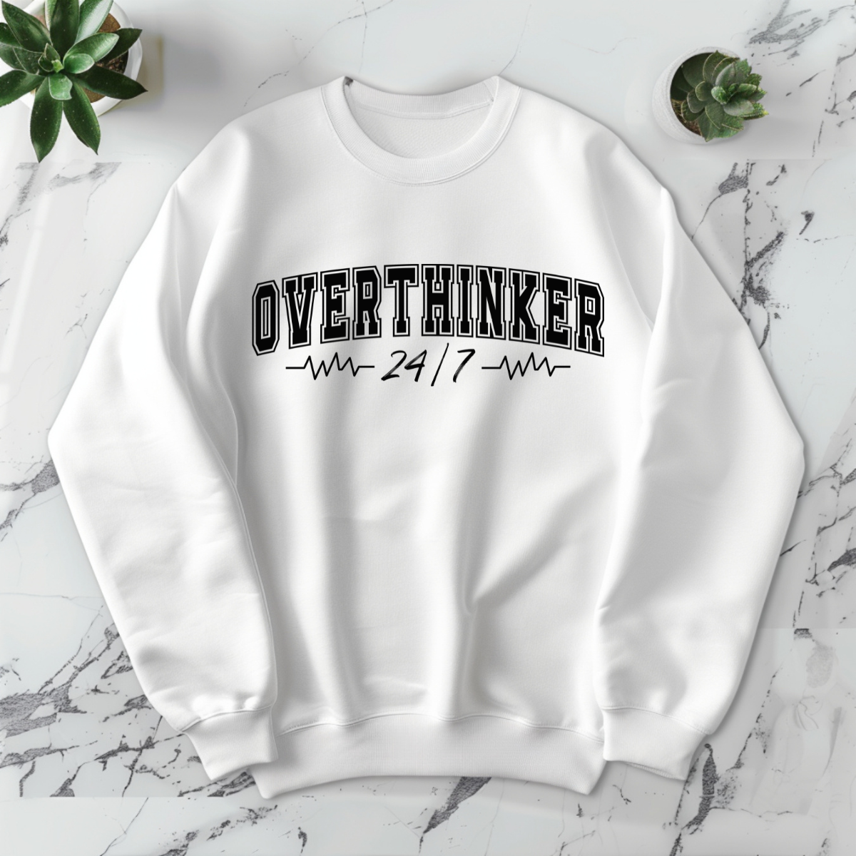 Overthinker- DTF Transfer Print