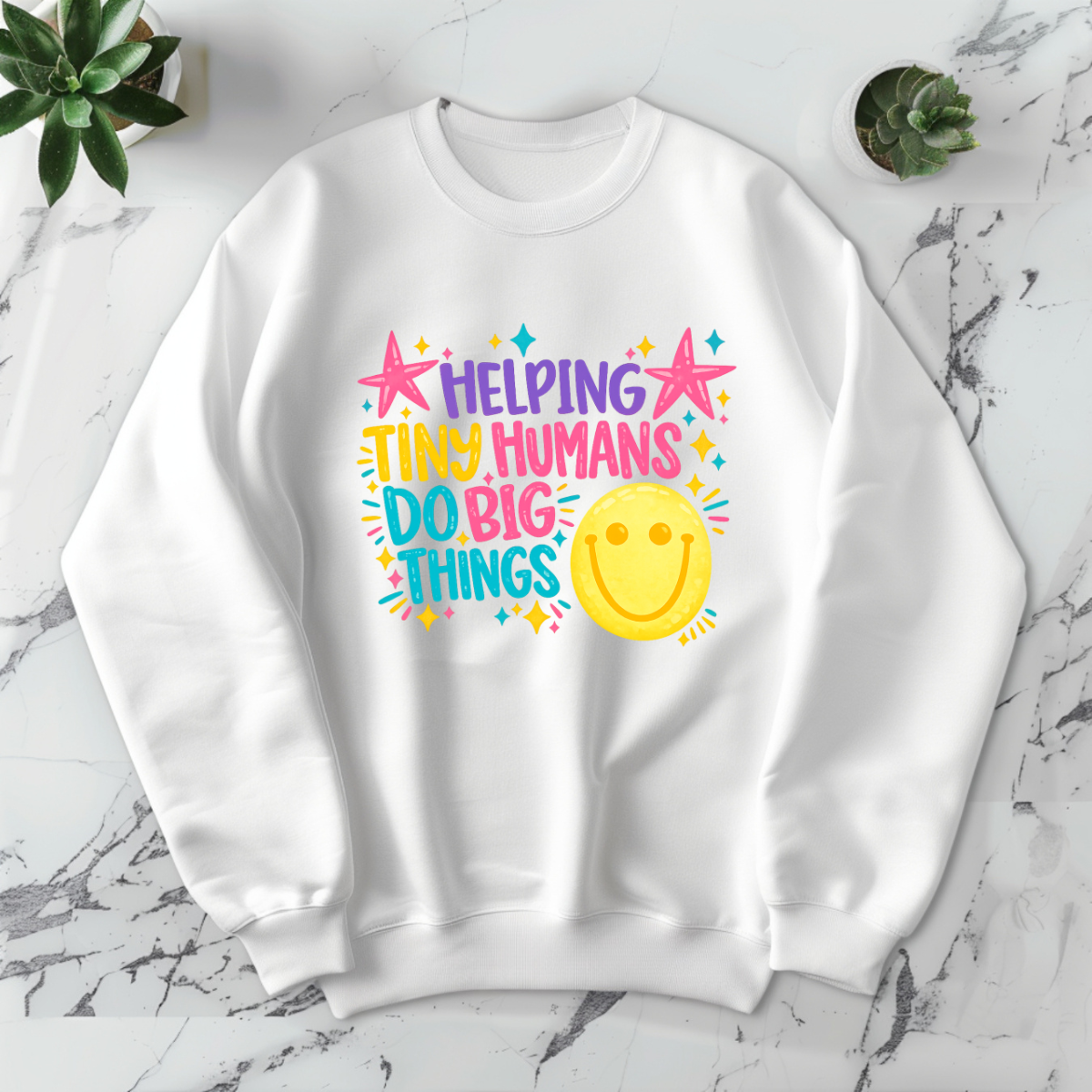 Helping Tiny Humans -DTF Transfer Print