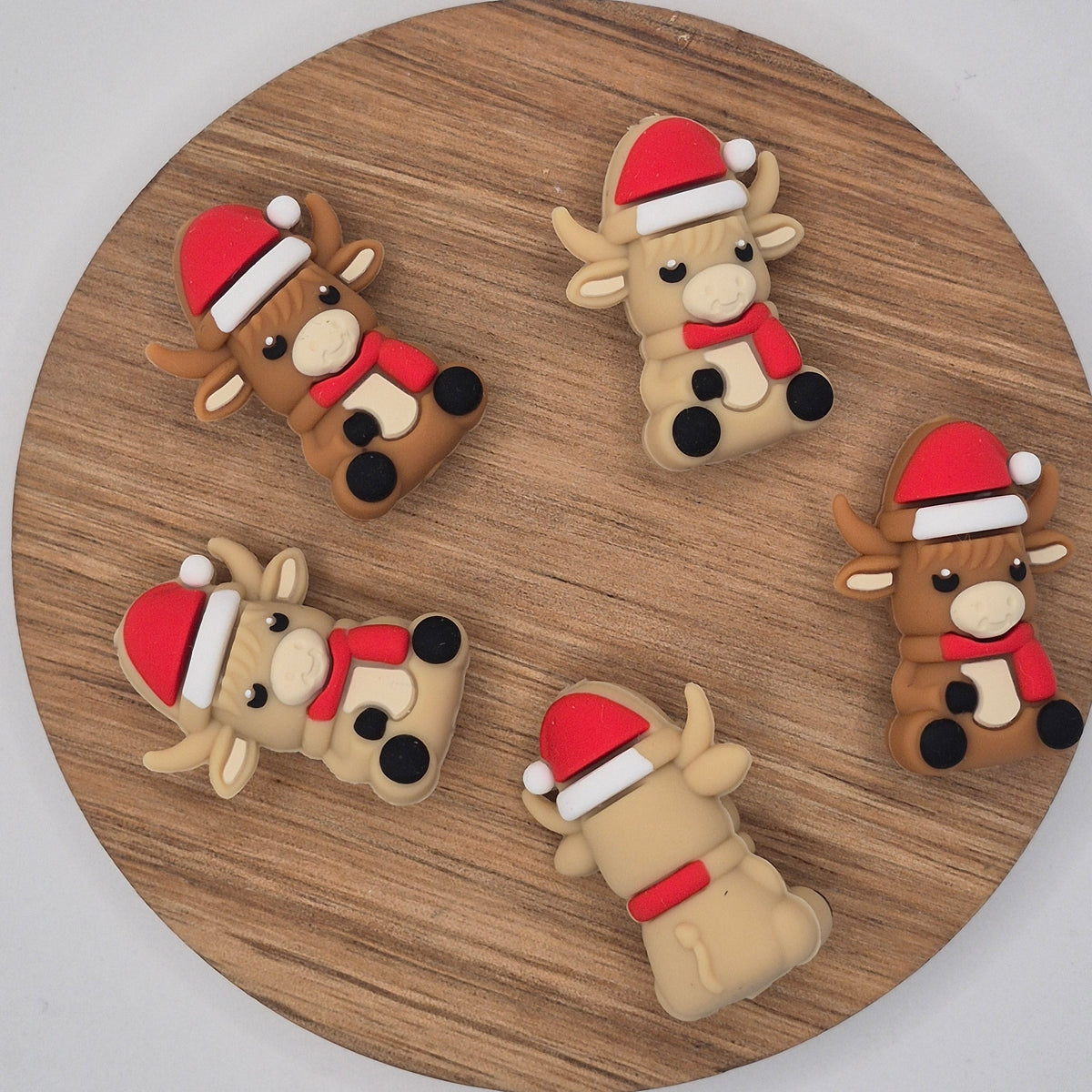 Christmas Cow -  3d Focal