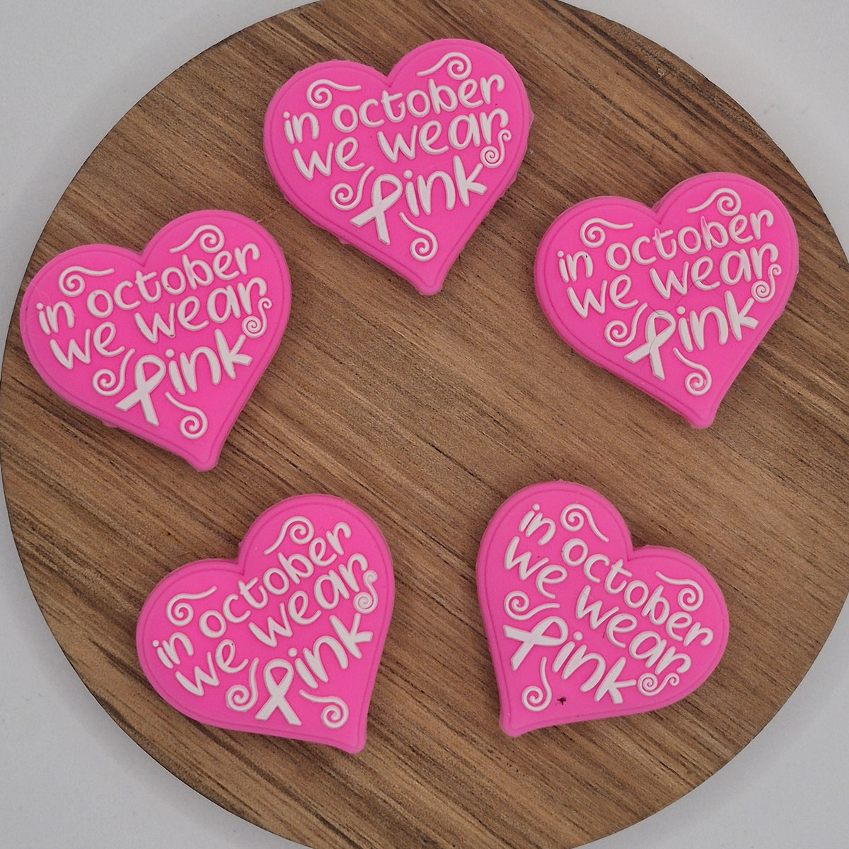 Pink October Heart - Focal