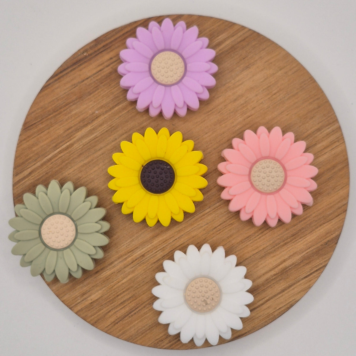 30mm Large Flowers - 3d Focal