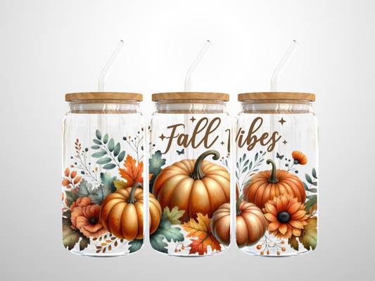 Fall Vibes Pumpkin Wrap