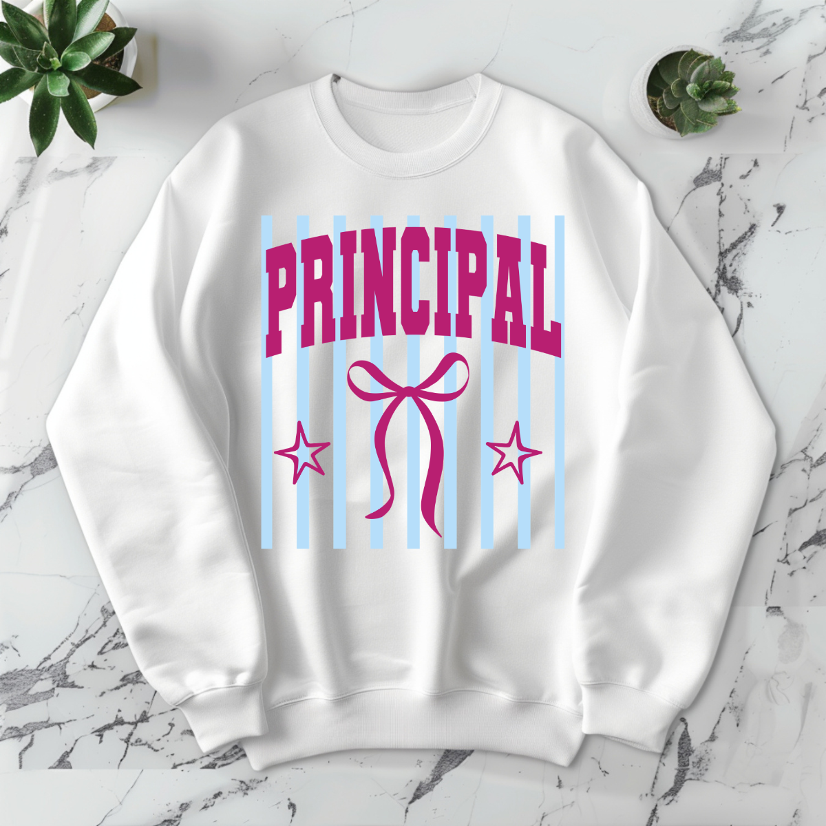 Principal Stripes -DTF Transfer Print