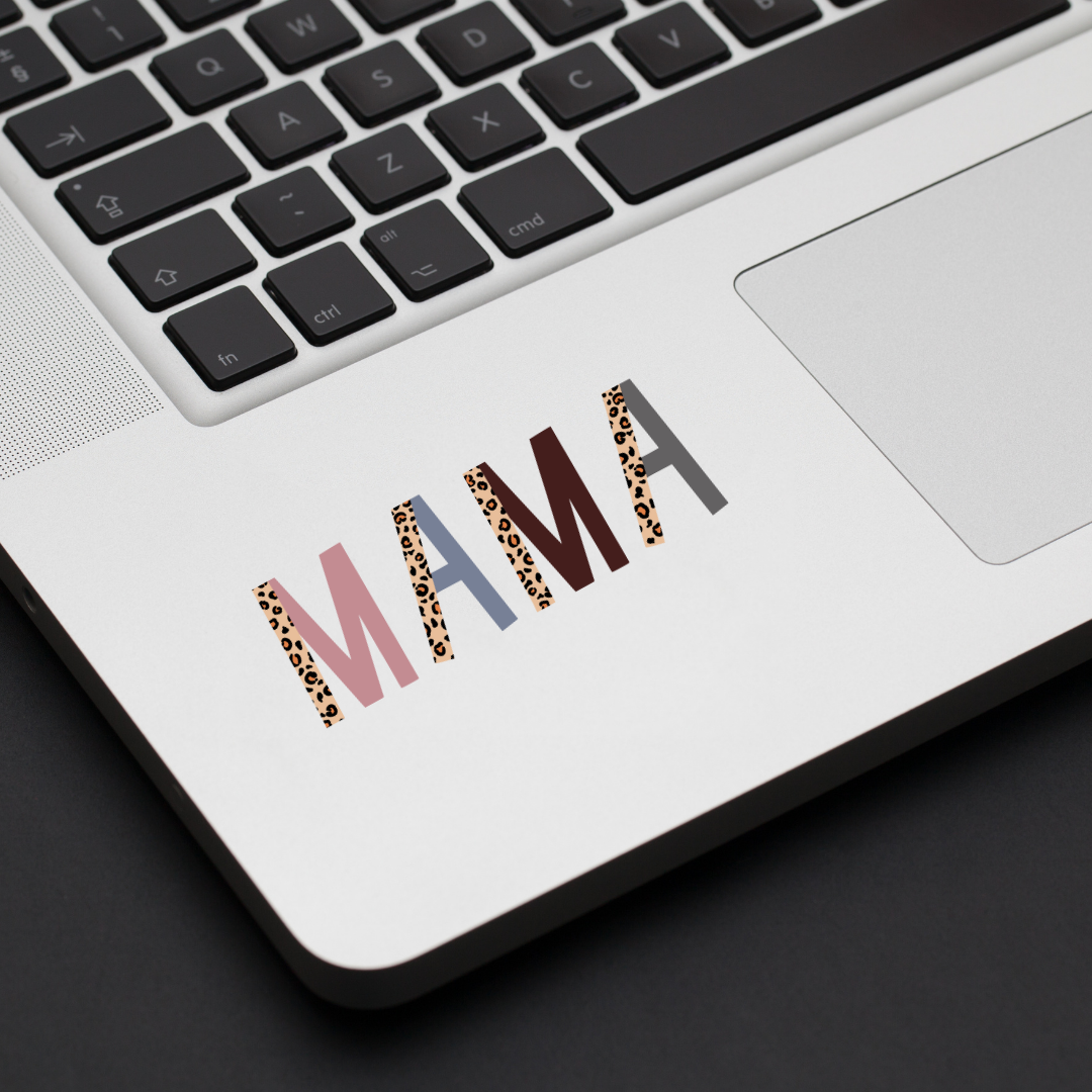 Leopard Mama Decal