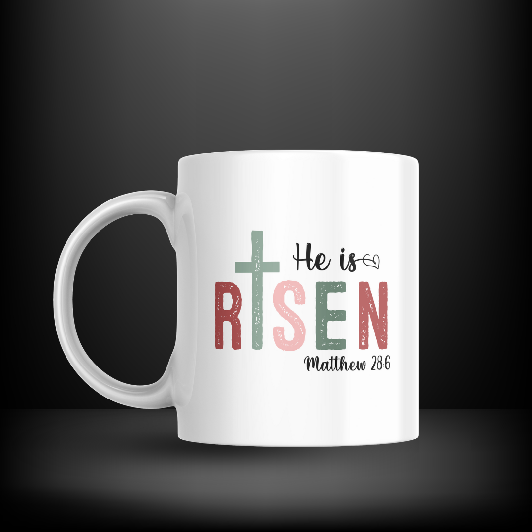 He is Risen Matt 28:6 decal