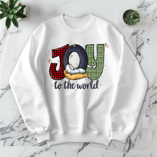 Joy to the World - DTF Transfer Print