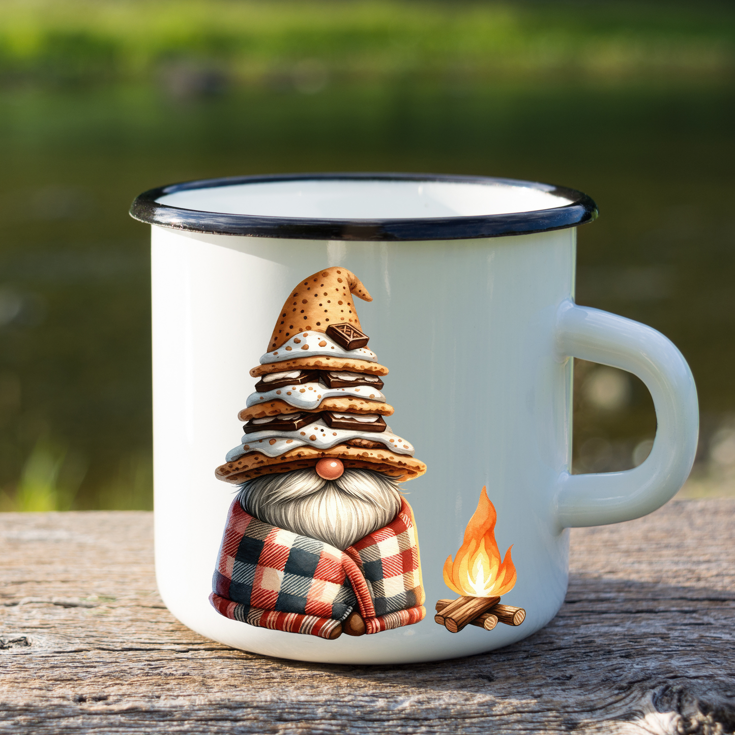 Cozy Smore Gnome Decal