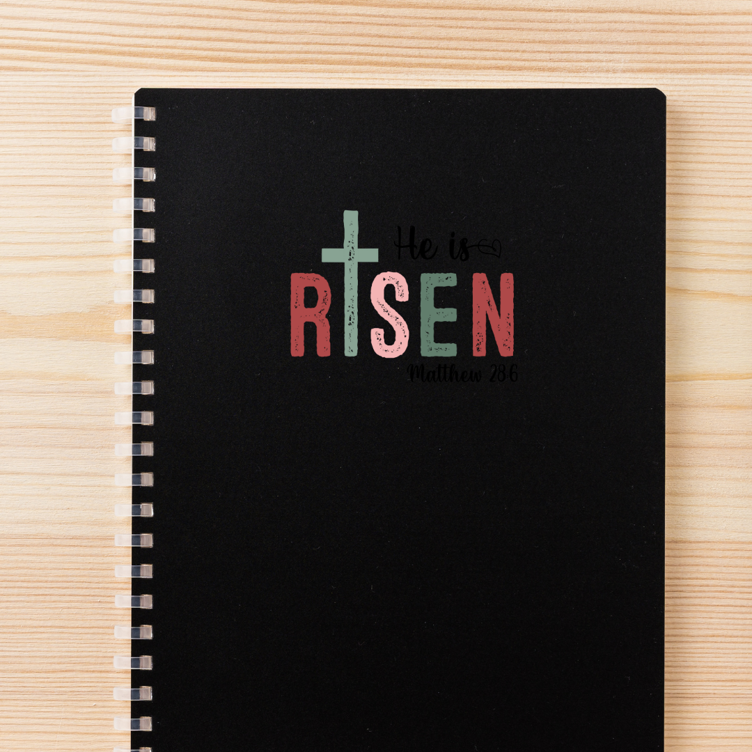 He is Risen Matt 28:6 decal