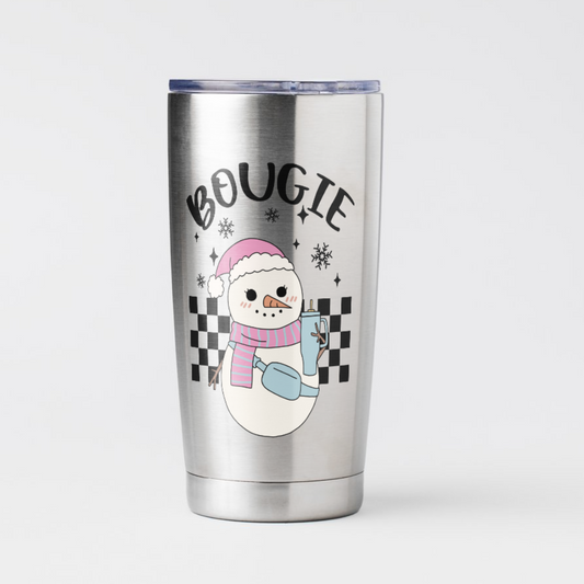 Bougie Snowman Decal