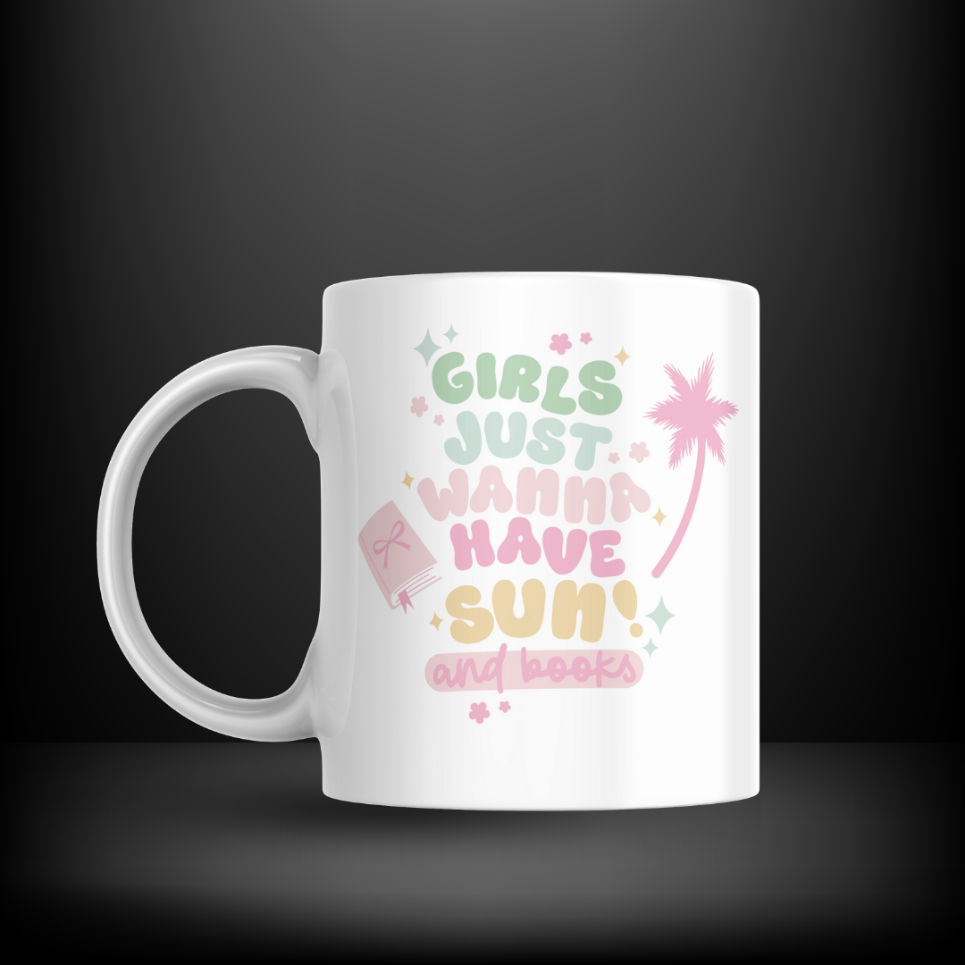 Girls Just Wanna Have Sun Decal