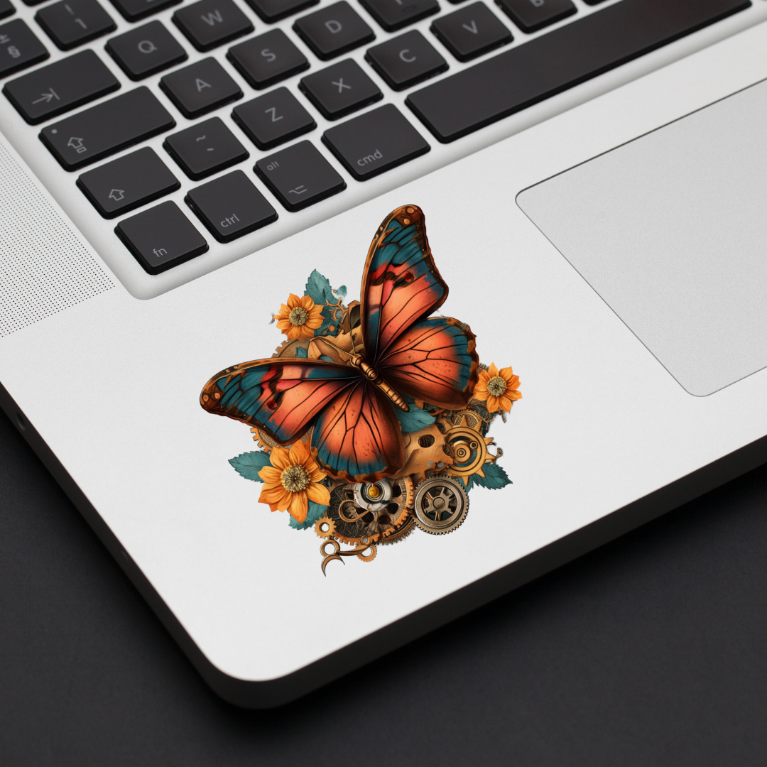 Steampunk Butterfly 1:2 Decal