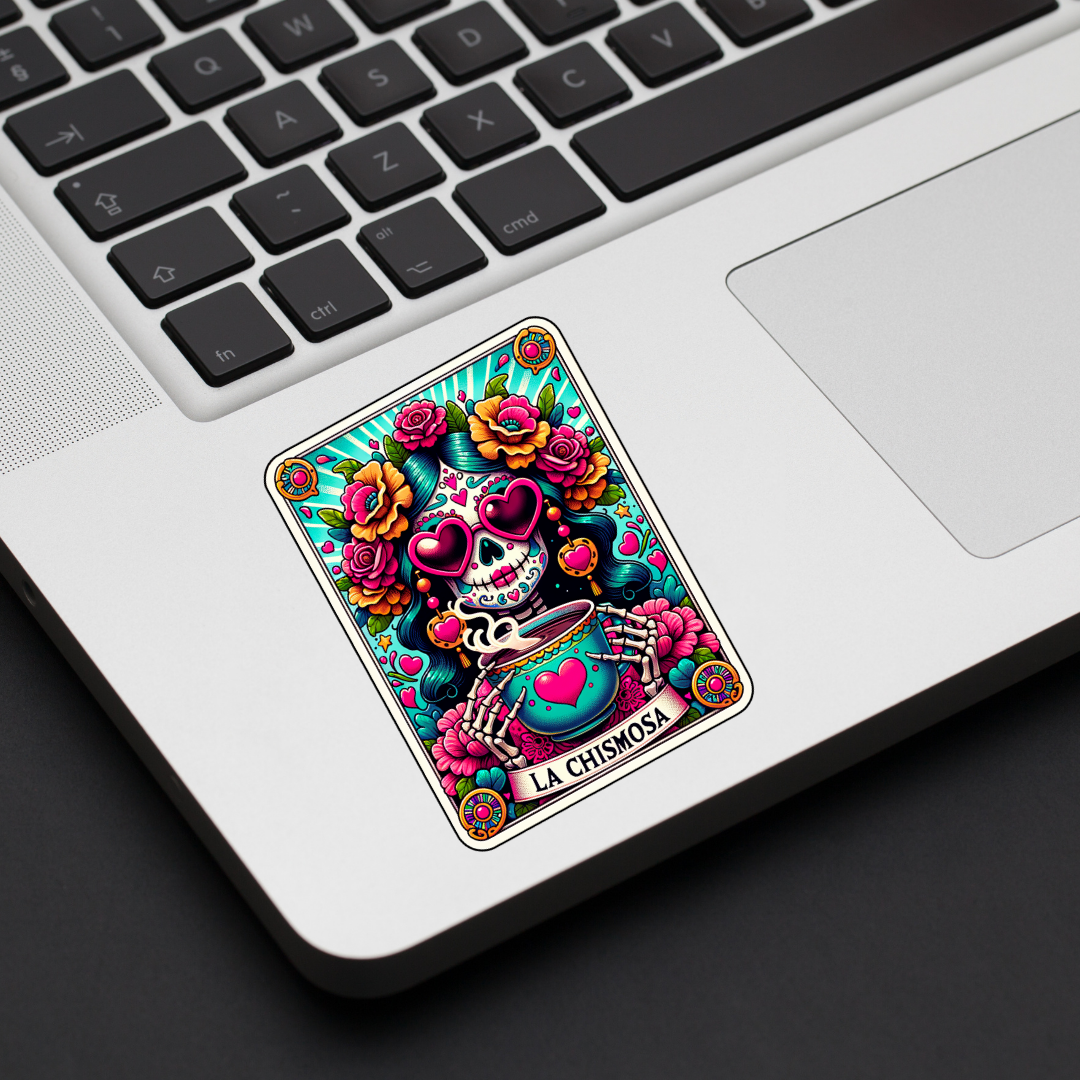 La Chismosa Tarot Card Decal