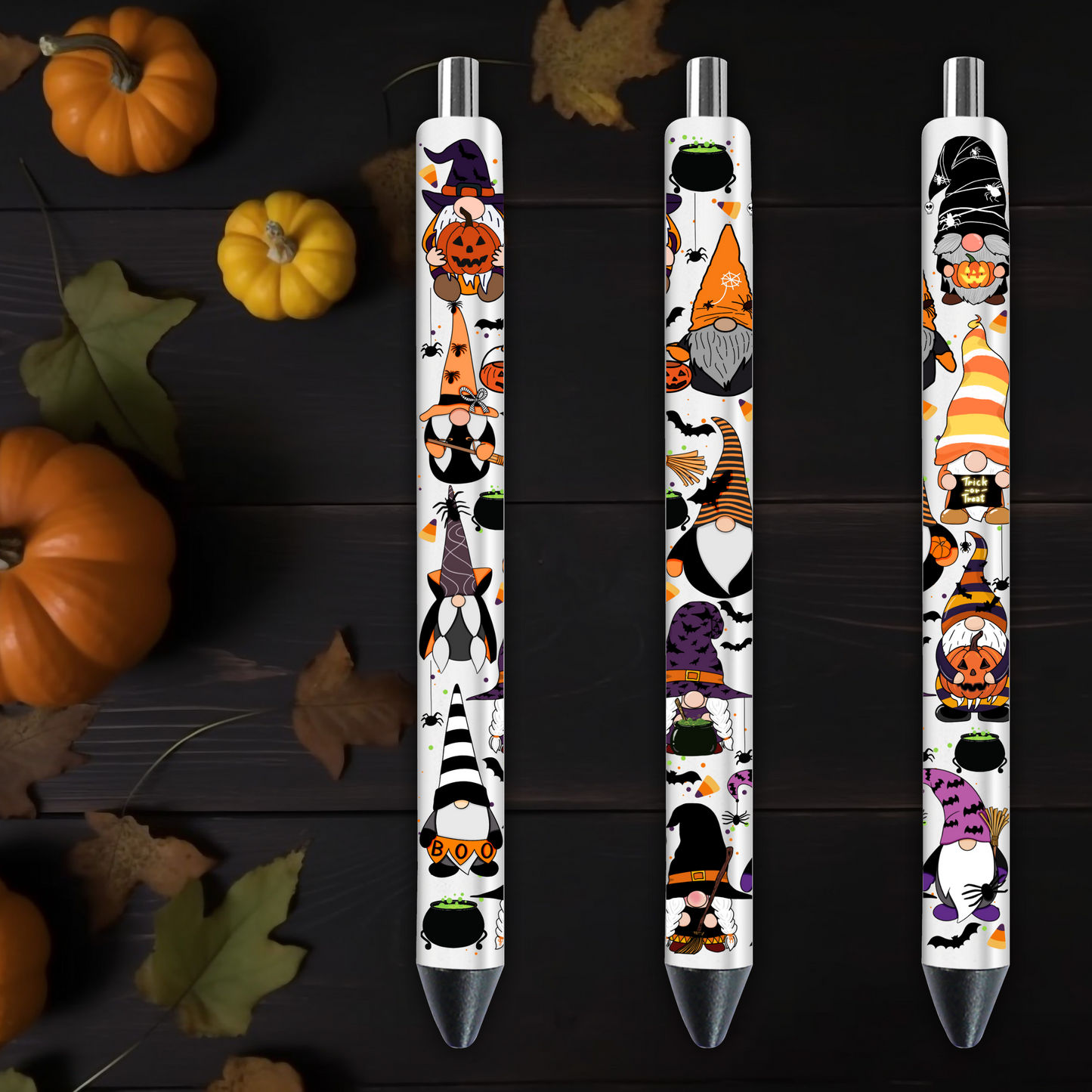 Halloween Gnomes Pen Wrap