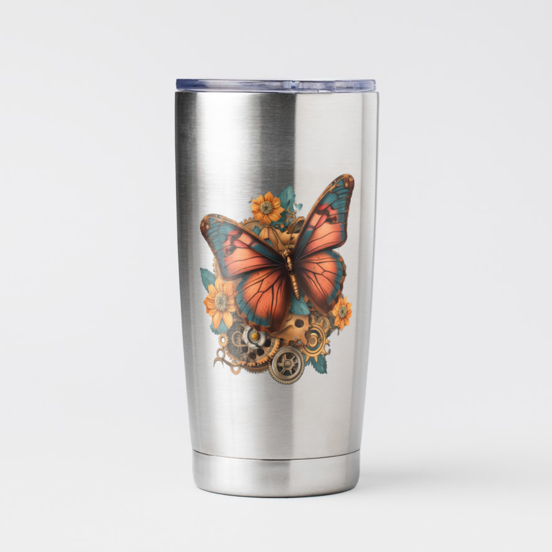 Steampunk Butterfly 1:2 Decal