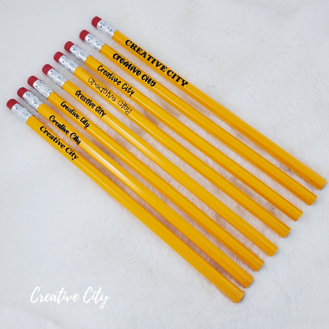 Personalized Pencils - Set of 8