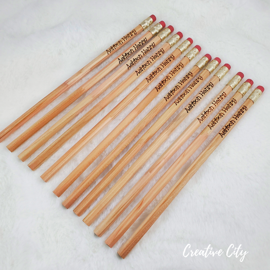 Personalized Pencils - Set of 8