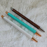 Glitter Wrapped Slim Pens