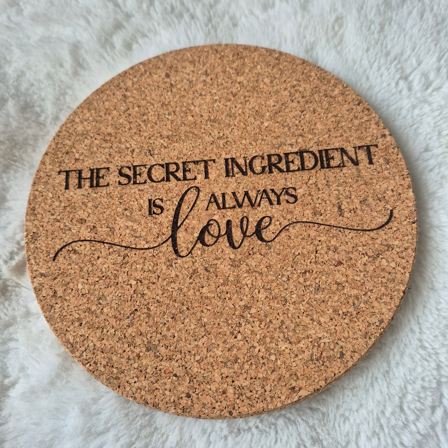 7" Cork Trivet - 3 Options