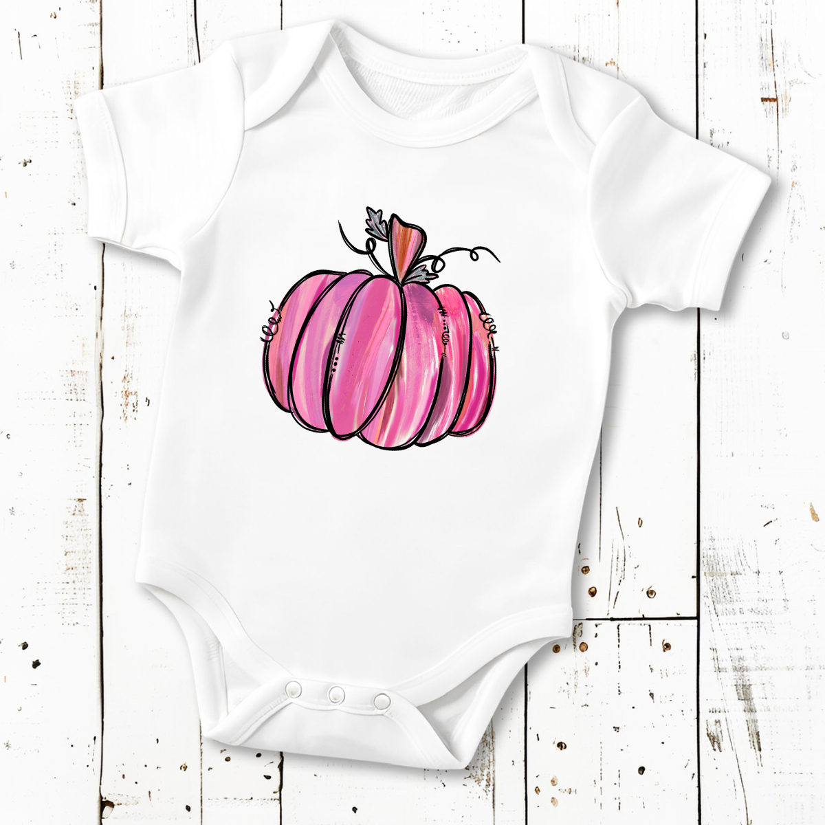 Pink Pumpkins-DTF Transfer Print