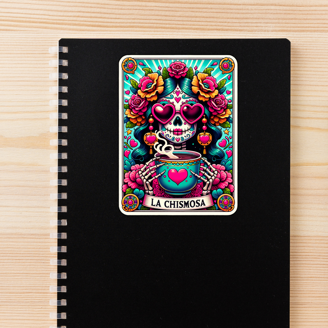 La Chismosa Tarot Card Decal