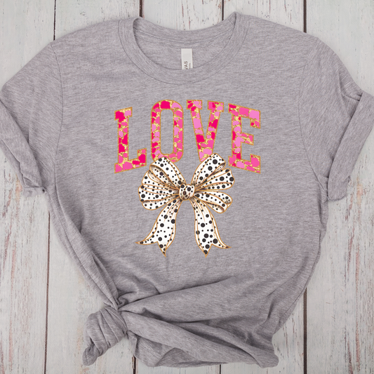 Love Bow - DTF Transfer Print