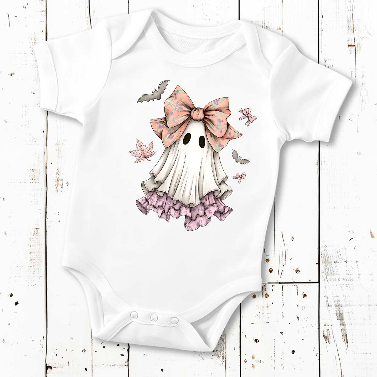Girly Ghost - DTF Transfer Print