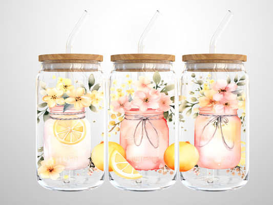 Lemon Mason Jars Wrap