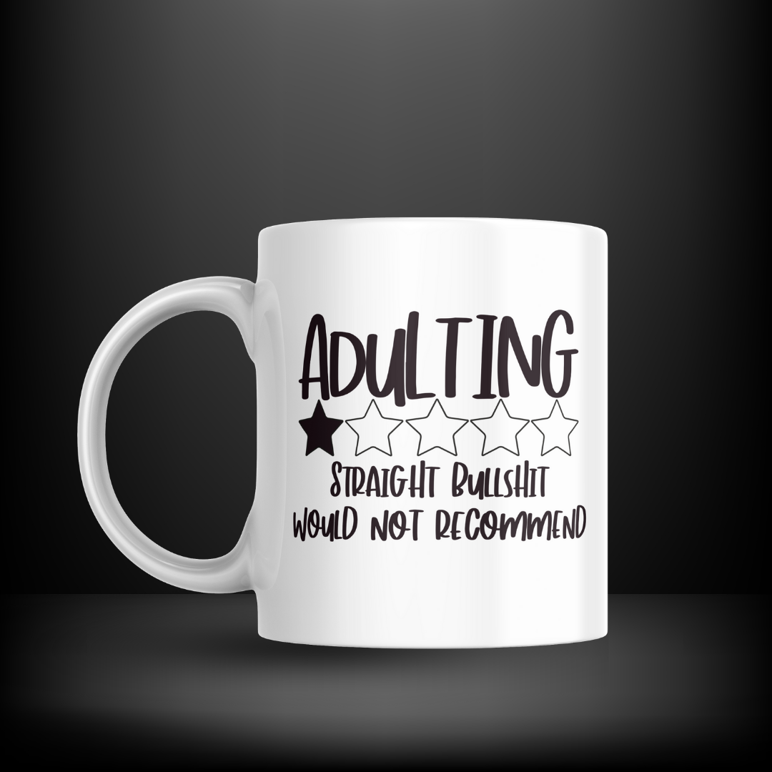 Adulting Decal