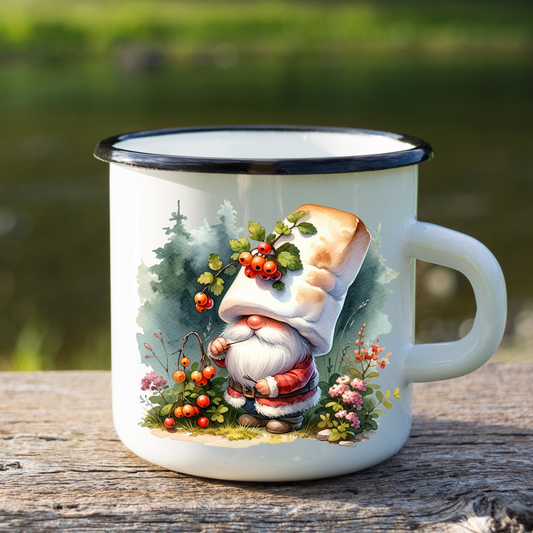 Winterberry Smore Gnome Decal