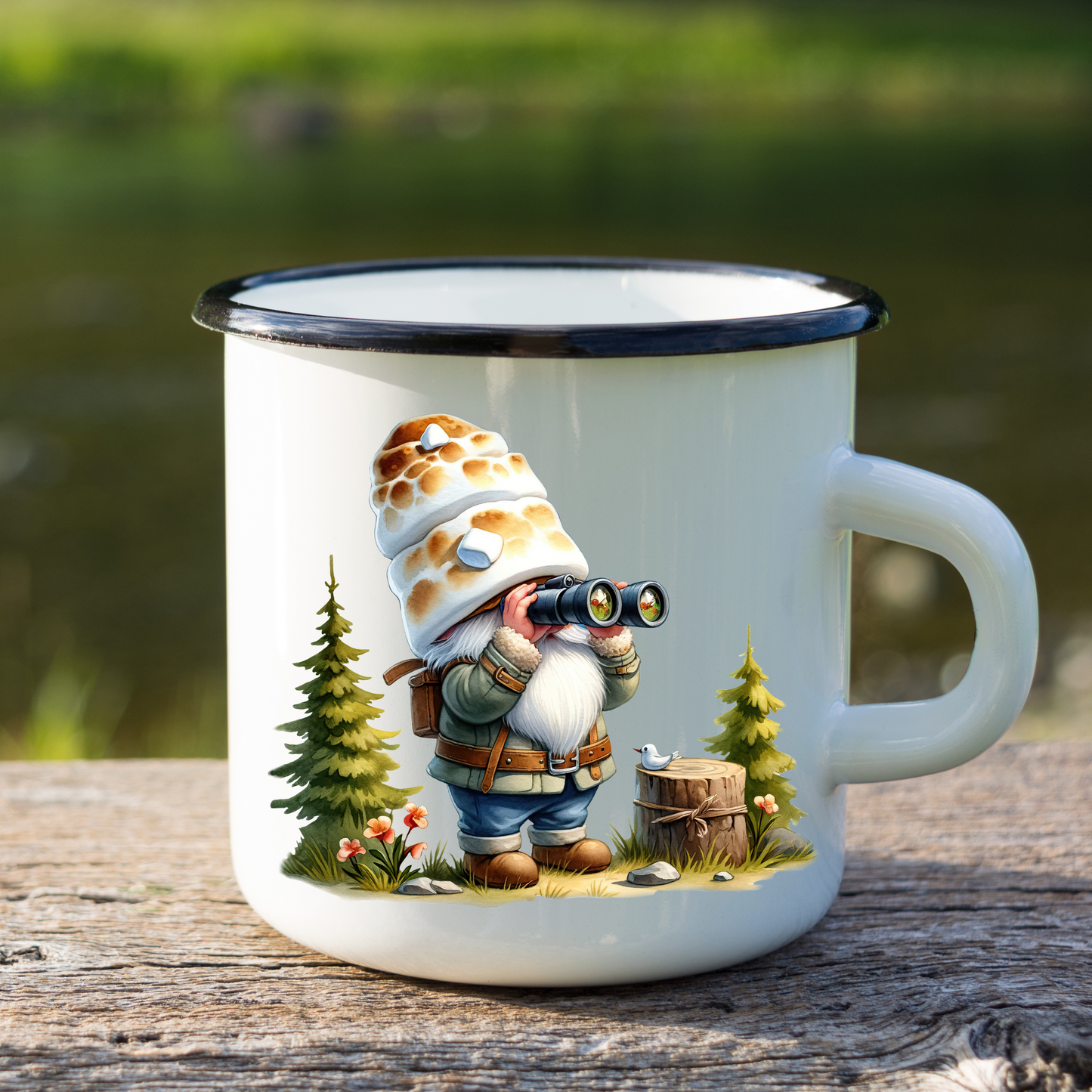 Lookout Smore Gnome Decal