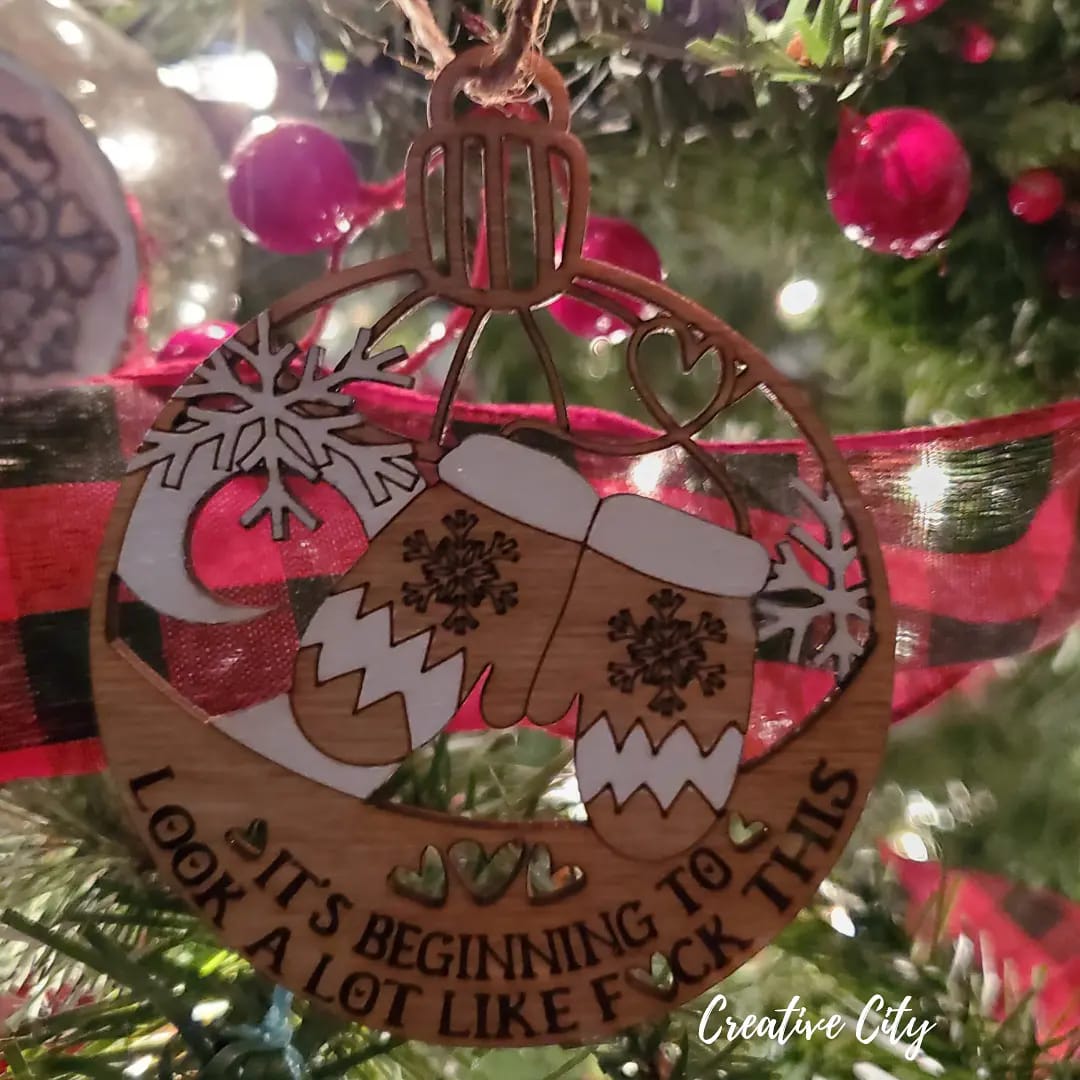 Naughty Adult List Ornaments