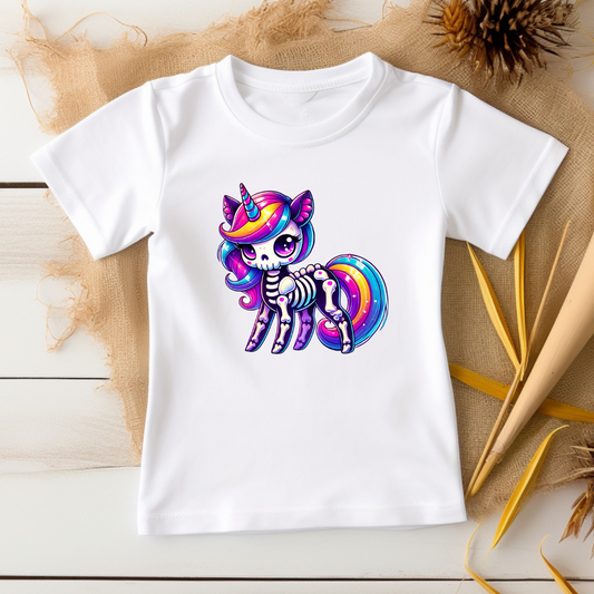 Unicorn Skeleton -DTF Transfer Print