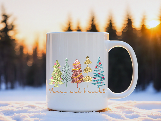 Merry and Bright Decal