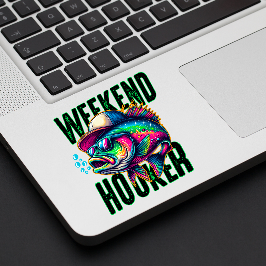 Weekend Hooker/Hoe Decal