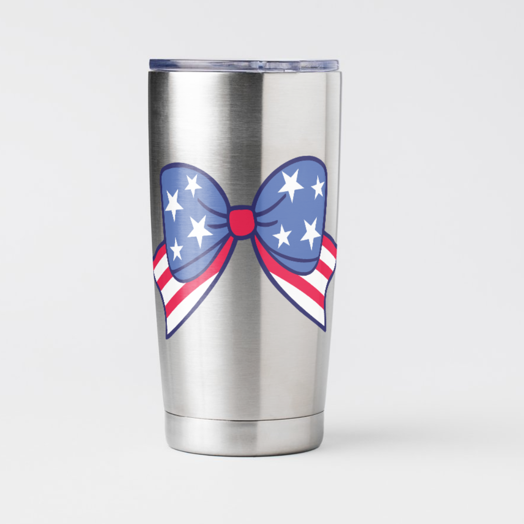 Flag Bow Decal