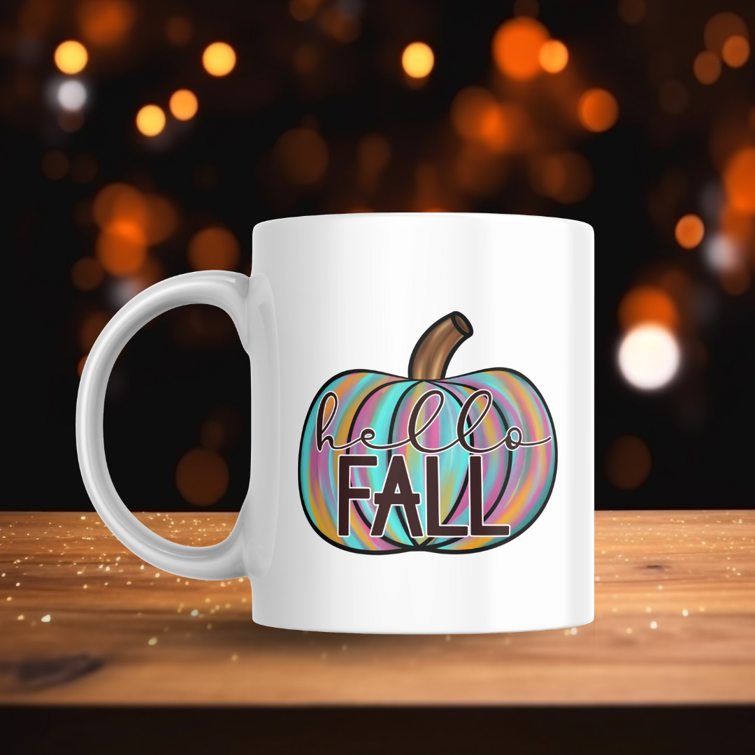 Hello Fall Decal