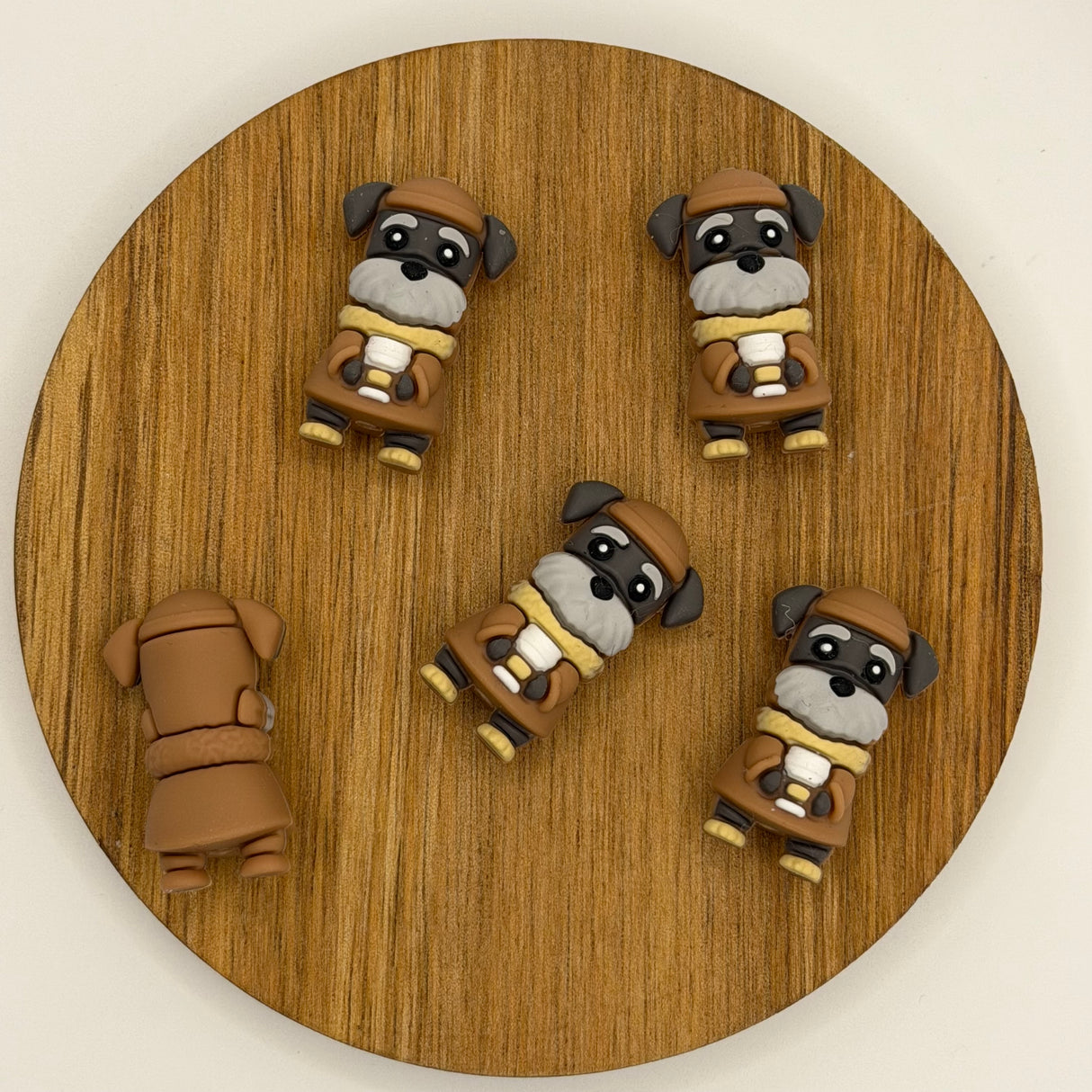 Schnauzer with Coffee -  3d Focal
