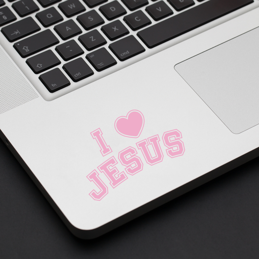 I Love Jesus Decal