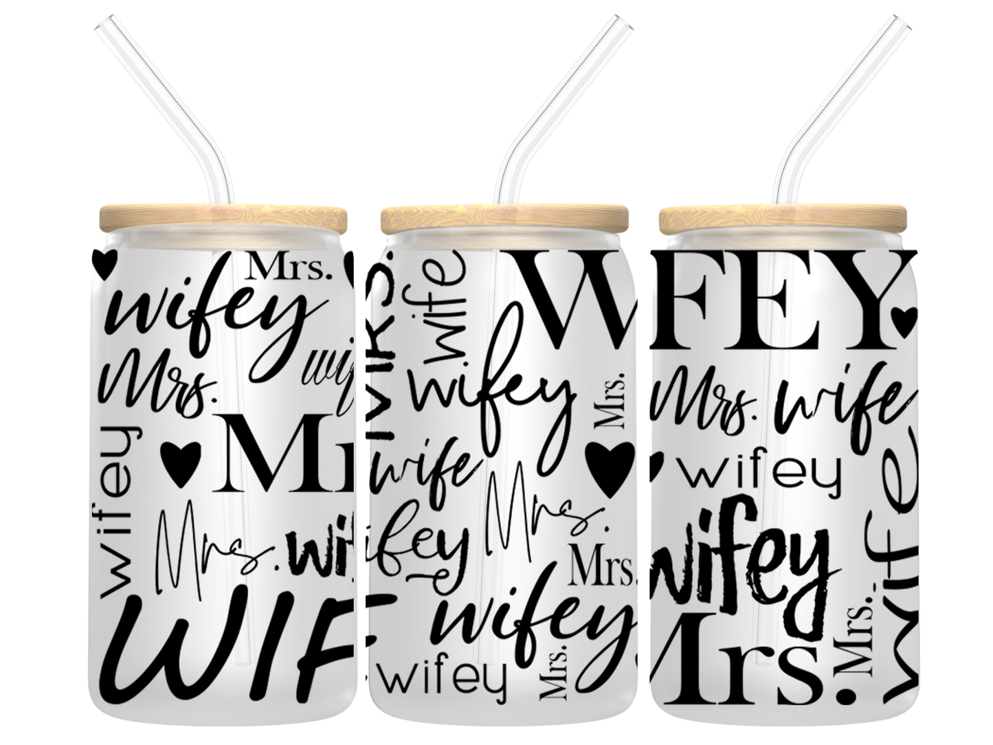 Newly Wed Tumbler Wrap