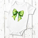 Green Bow - DTF Transfer Print