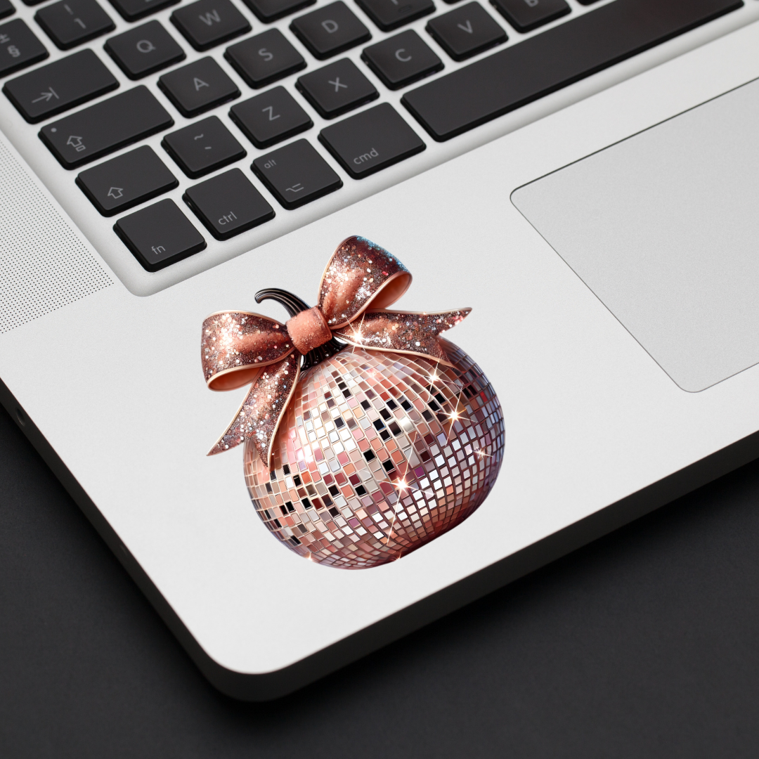 Disco Ball Pumpkin Decals