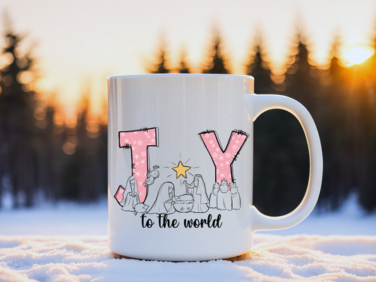 Joy to the World decal