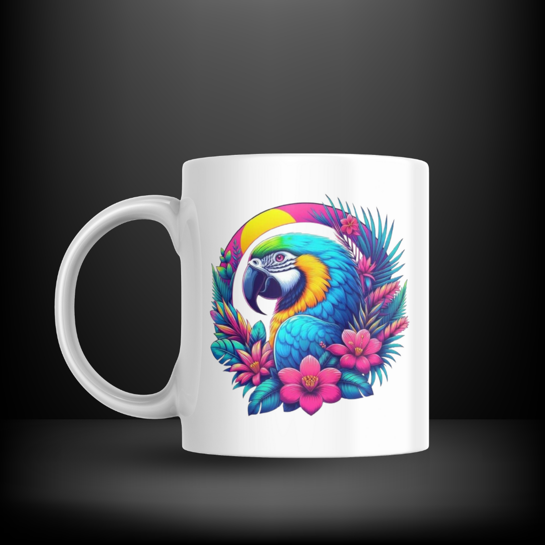 Bright Tropical Bird Decal